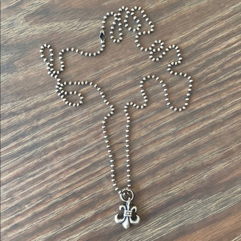 Chrome Hearts Fleur De Lis Pendant